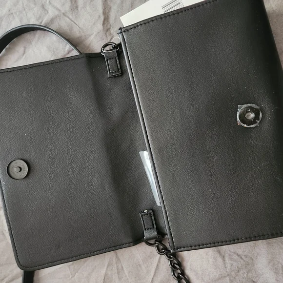 Betsey Johnson Black Heart-Embellished Crossbody Bag - Picture 5 of 5